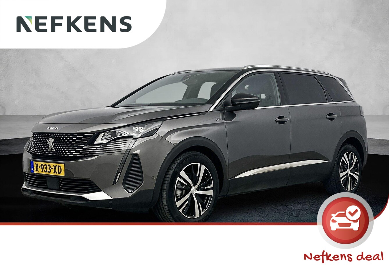 Peugeot 5008 - SUV 1.2 136 pk Automaat Hybrid GT |7-Persoon | Camera | Navigatie | Cruise Control Adaptie - AutoWereld.nl