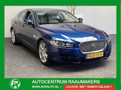 Jaguar XE - 2.0 PORTFOLIO LEDER NAVIGATIE CRUISE CONTROL GLAZEN SCHUIF/KANTELDAK KEYLESS GO RIJSTROOKS