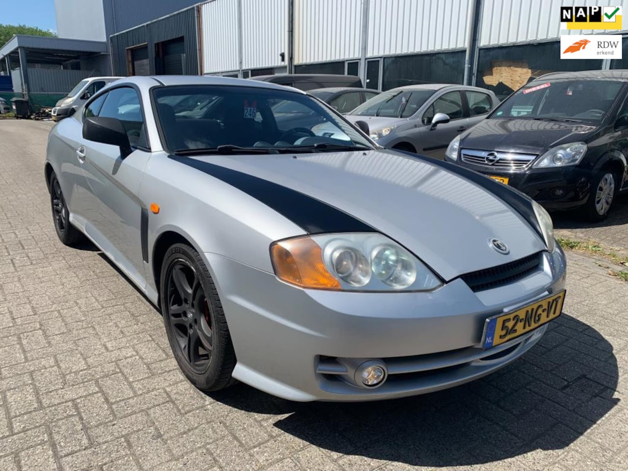 Hyundai Coupé - 2.0i FX CVVT 154xxx Km NAP Airco Cruise Control Elektr pakket Lm velgen Rijdt en schakelt - AutoWereld.nl