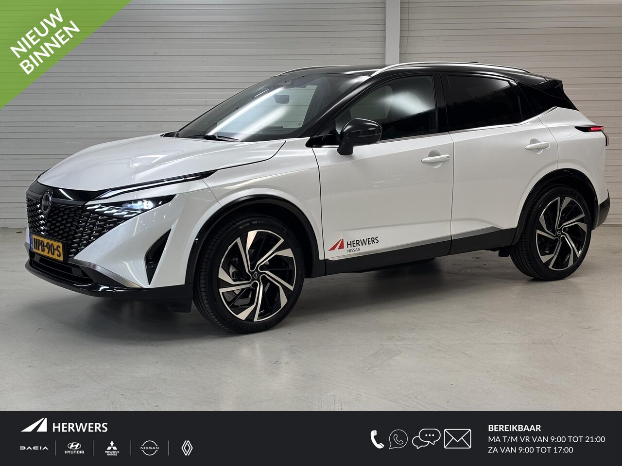 Nissan Qashqai - 1.3 MHEV Xtronic Tekna Plus / Levering in overleg / 1800 KG Trekgewicht / Panoramadak / Ma - AutoWereld.nl