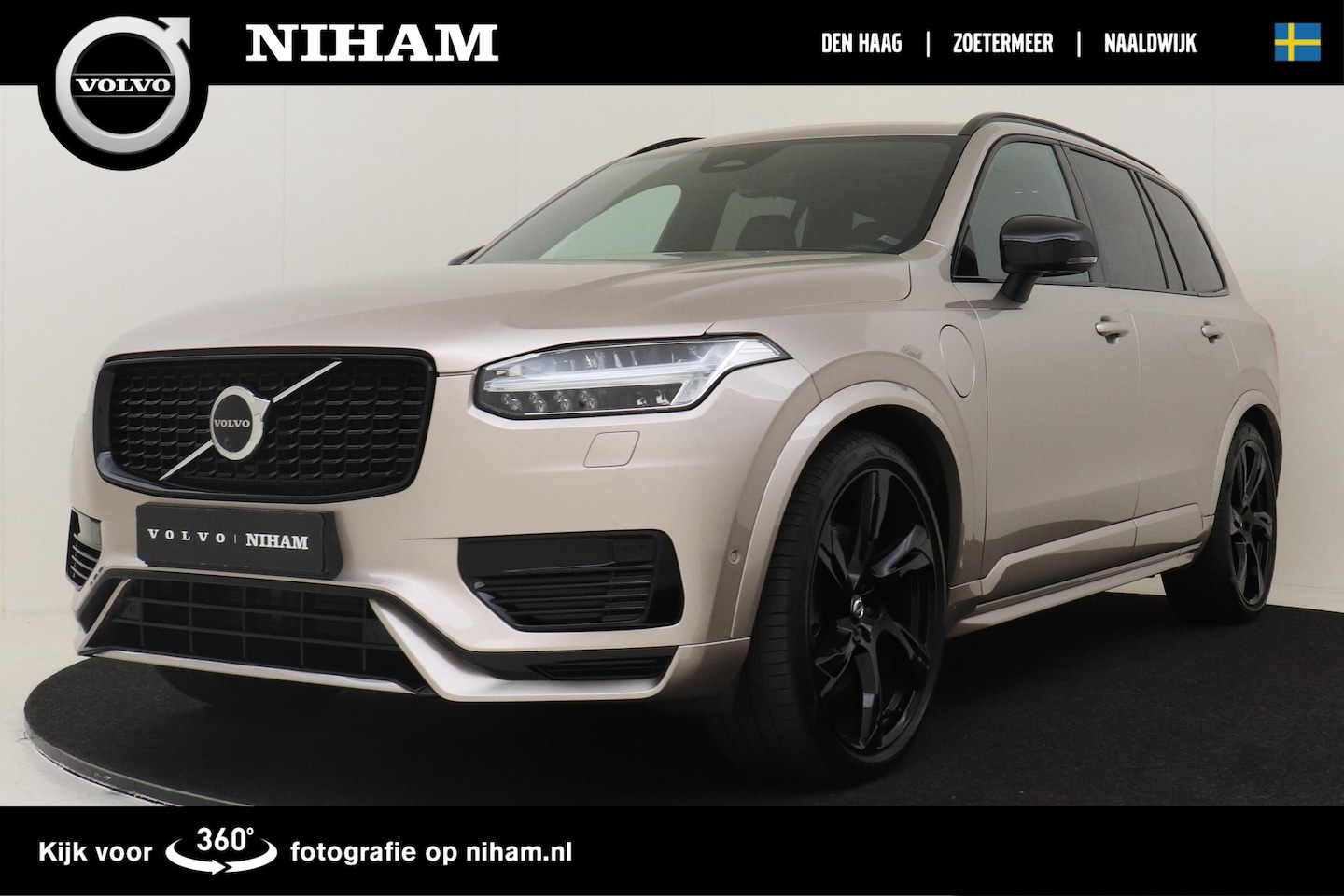 Volvo XC90 - T8 RECHARGE AWD ULTIMATE DARK *FULL OPTIONS!* -LONG RANGE|PANO.DAK|B&W-AUDIO|LUCHTVERING|3 - AutoWereld.nl
