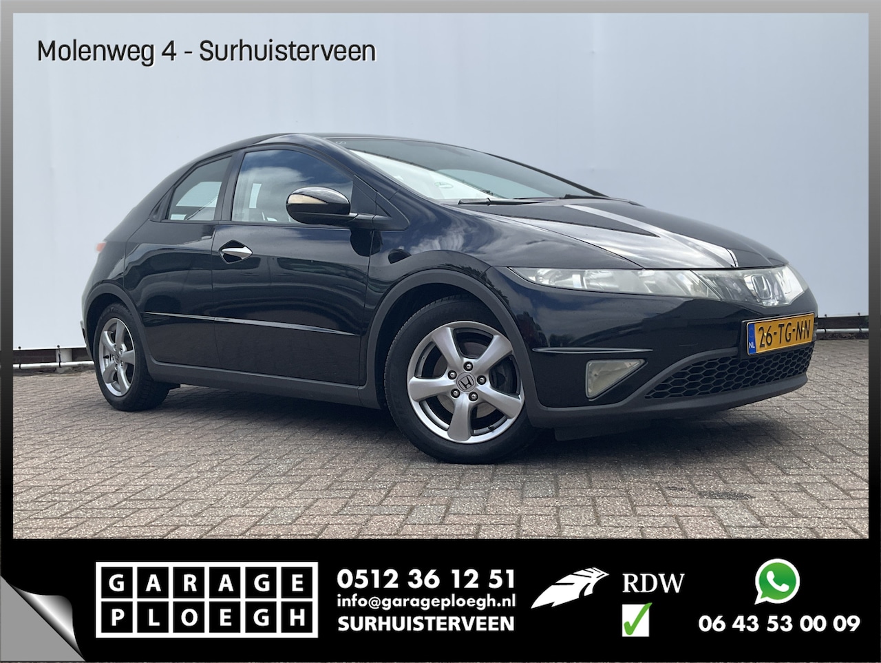 Honda Civic - 1.4 Sport Airco Audio Orig.NL+NAP - AutoWereld.nl