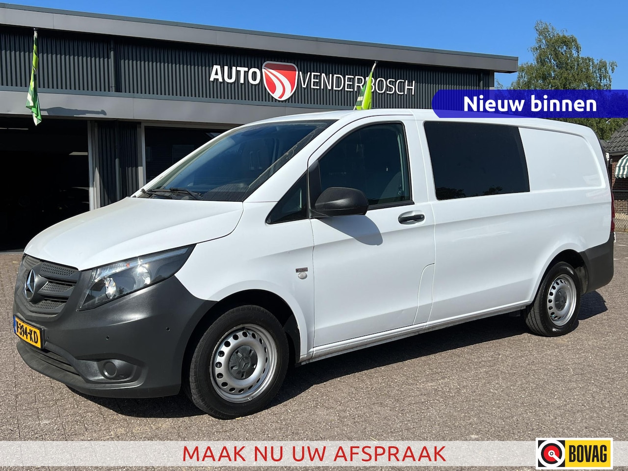 Mercedes-Benz Vito - 111 CDI Lang DC Comfort 114pk | 6 Pers. | Camera | Trekhaak 2.000 kg - AutoWereld.nl