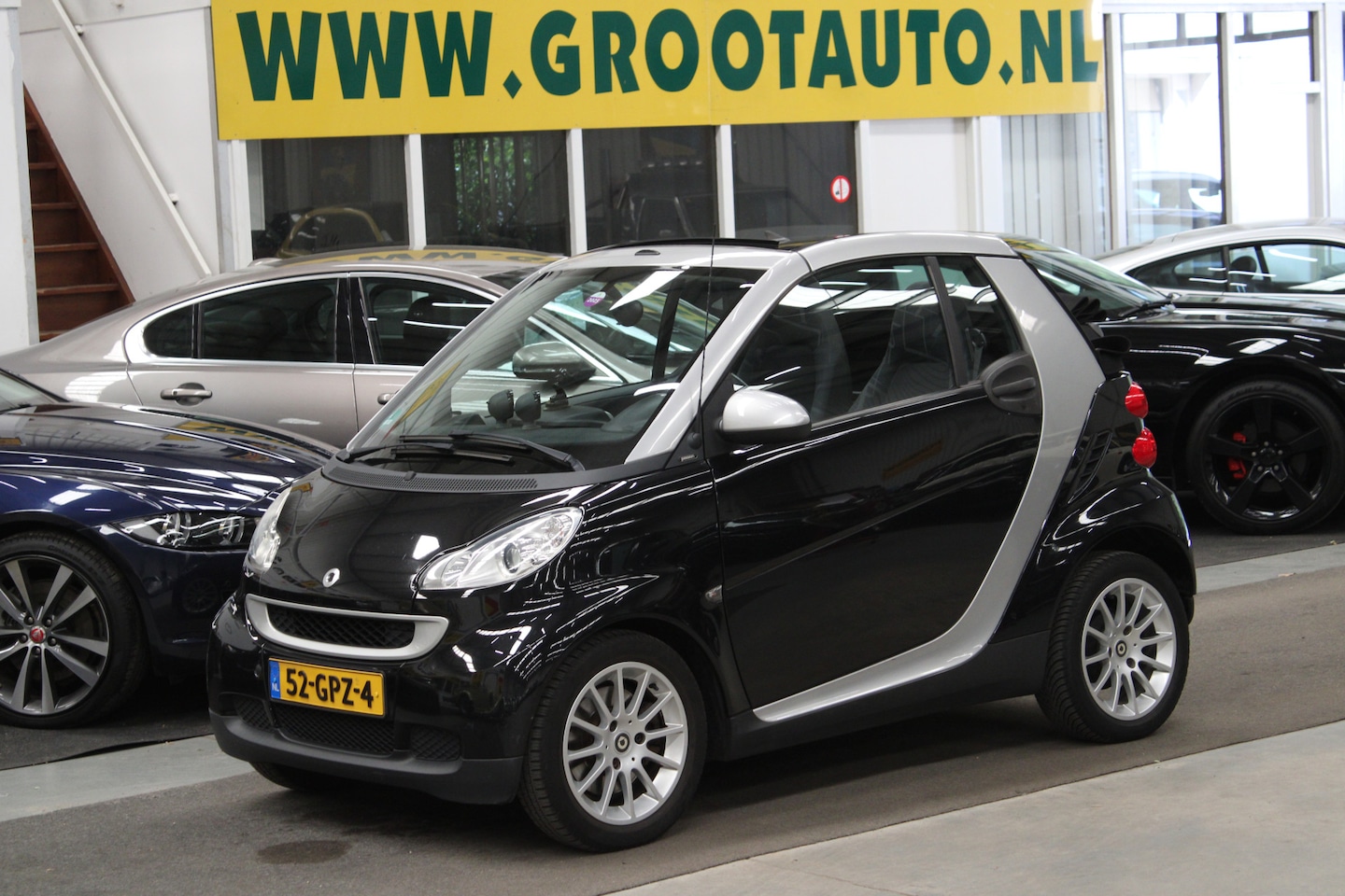 Smart Fortwo cabrio - 1.0 mhd Passion Automaat NAP, Airco, Xenon verlichting - AutoWereld.nl