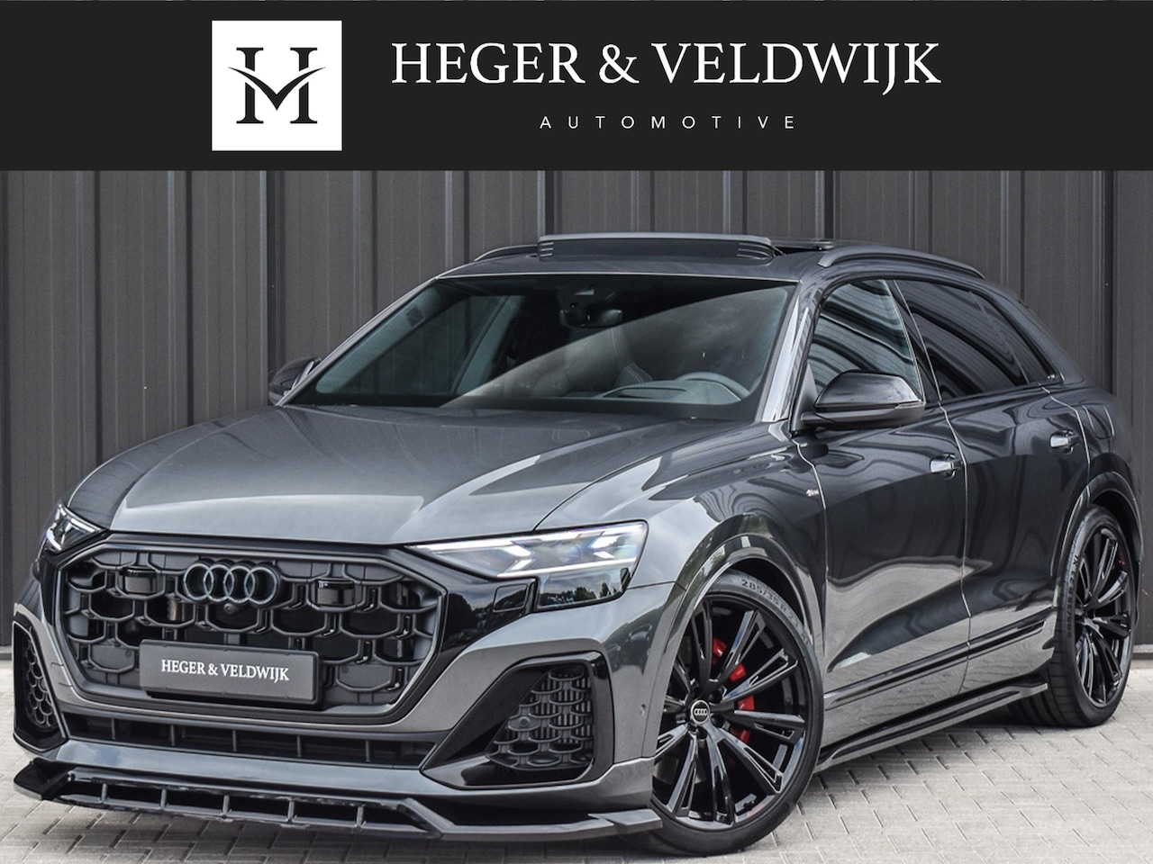 Audi Q8 - 60 TFSI e quattro Pro Line S Competition | PANORAMADAK | 4 WIEL BESTURING | HEAD UP | B&O - AutoWereld.nl