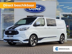 Ford Transit Custom - 320 2.5 PHEV L2H1 Sport | Dubbel Cabine | Driver Assistance Pack | 19 inch | Trekhaak | B&