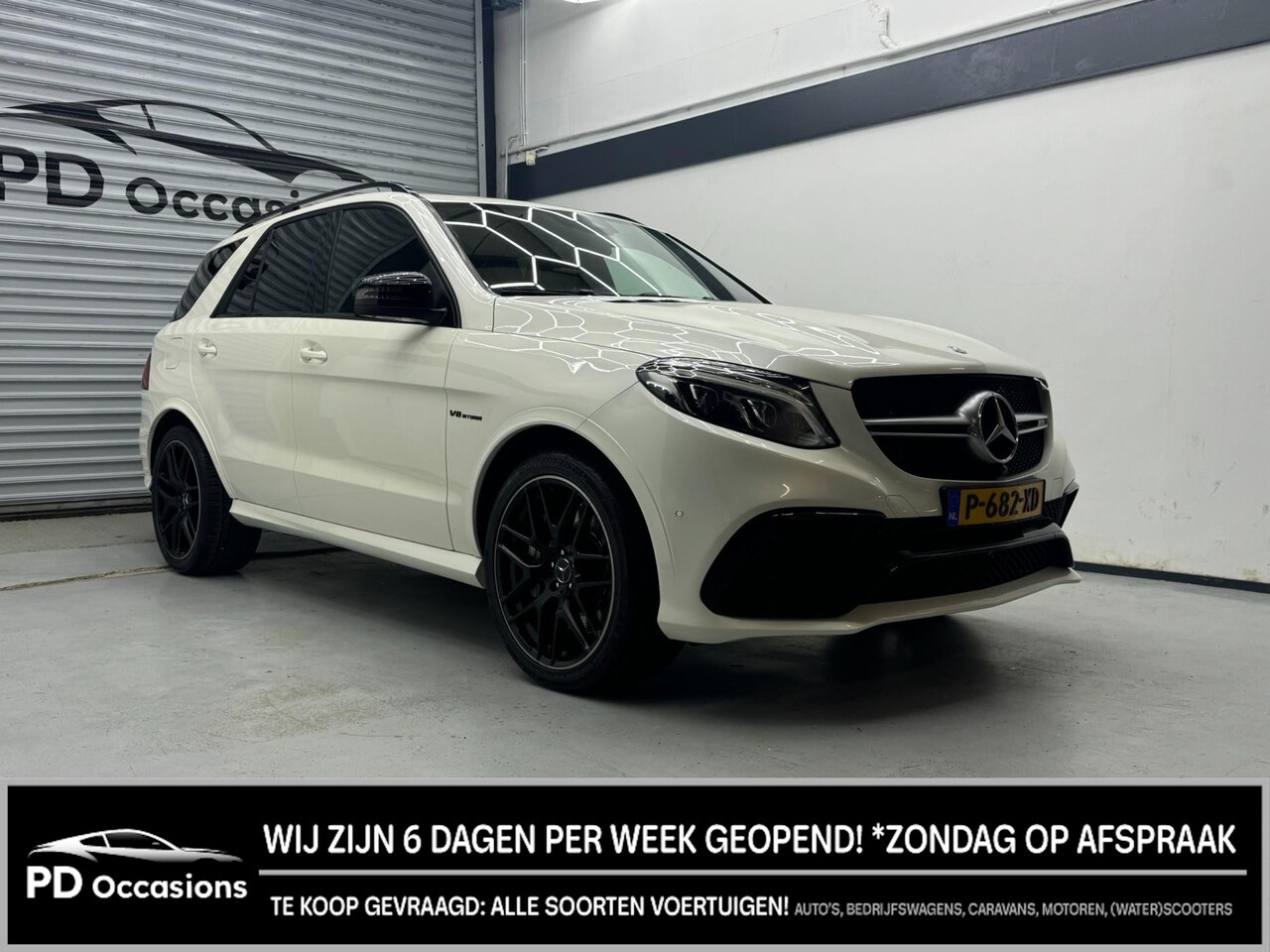 Mercedes-Benz GLE-Klasse - AMG 63 4MATIC - (360) Camera - Luchtvering - Leer - Pano -Memory - AutoWereld.nl