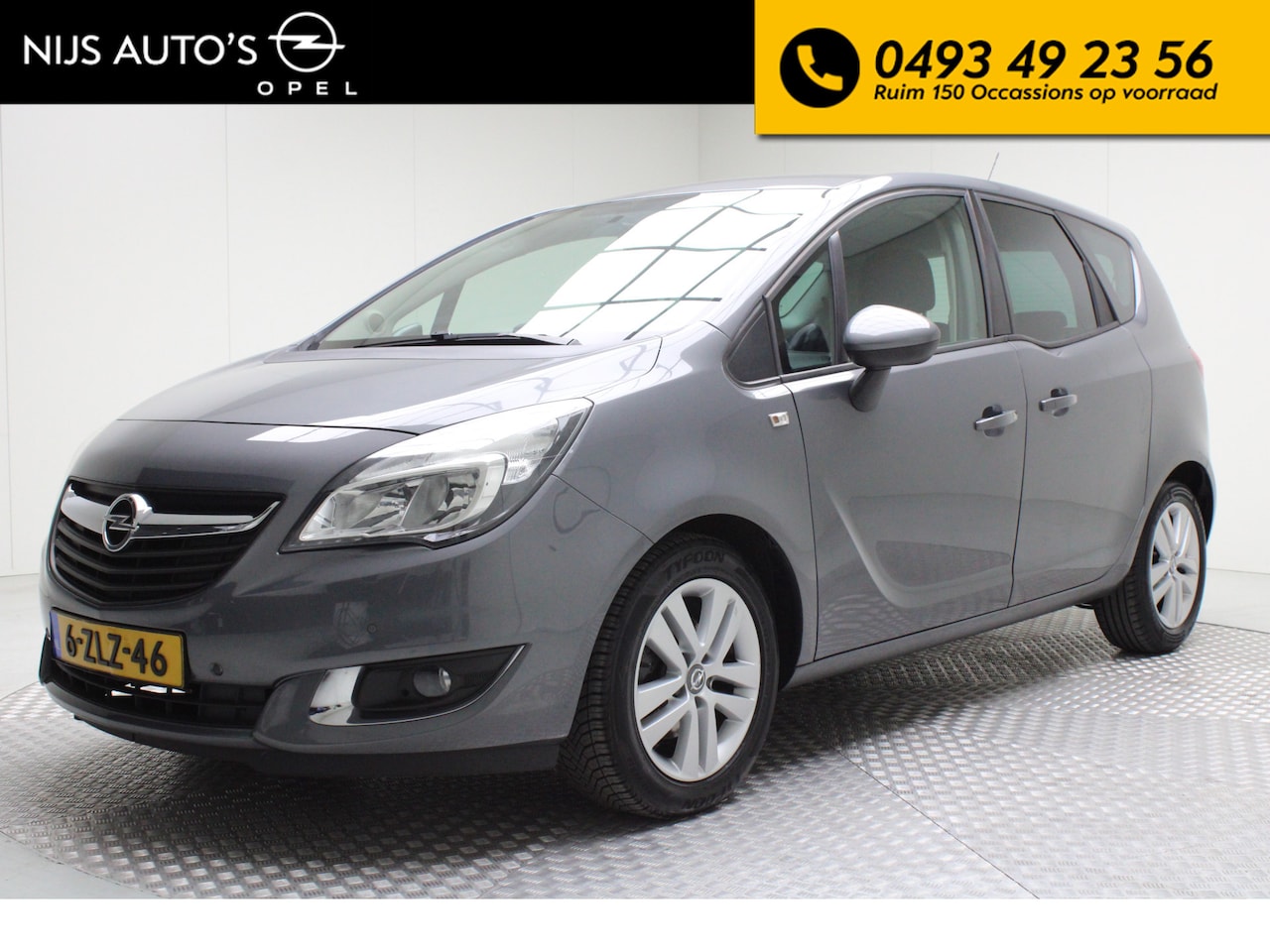 Opel Meriva - 1.4 Berlin | trekhaak | airco | navigatie pdc v/a | bluetooth | cruise control | radio cd - AutoWereld.nl