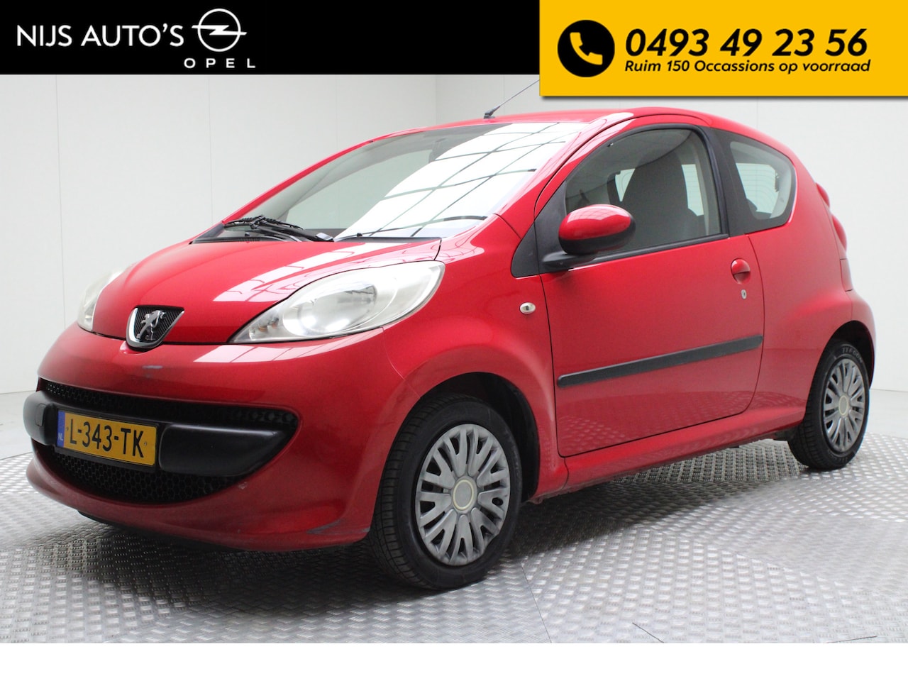 Peugeot 107 - 1.0-12V XR | incl. nw APK | airco | radio cd | 2x elektrische ramen - AutoWereld.nl