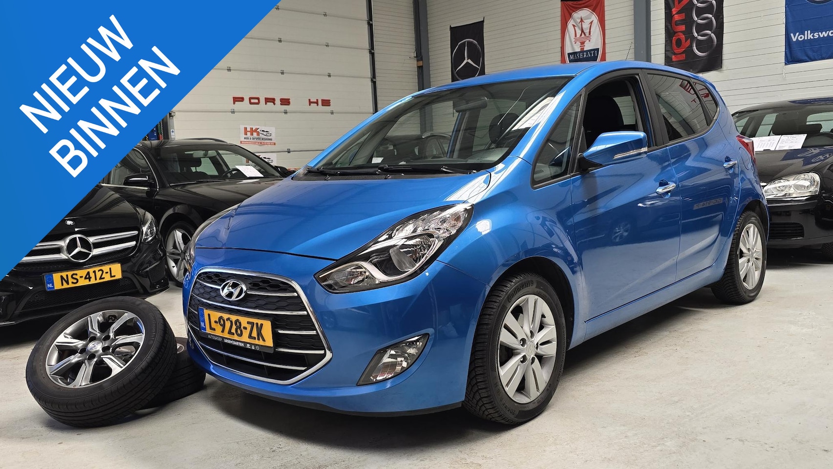 Hyundai ix20 - 1.6i Premium Navi, clima, LMV, Bluetooth, ... - AutoWereld.nl