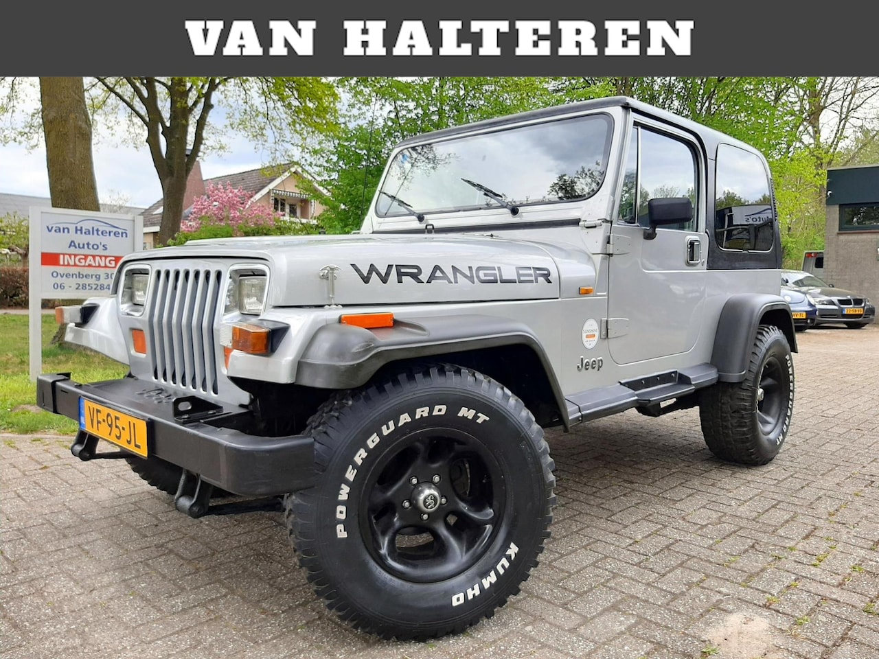 Jeep Wrangler - 2.5 Hardtop Cabrio YJ 4X4 Stuurbekrachtiging - AutoWereld.nl