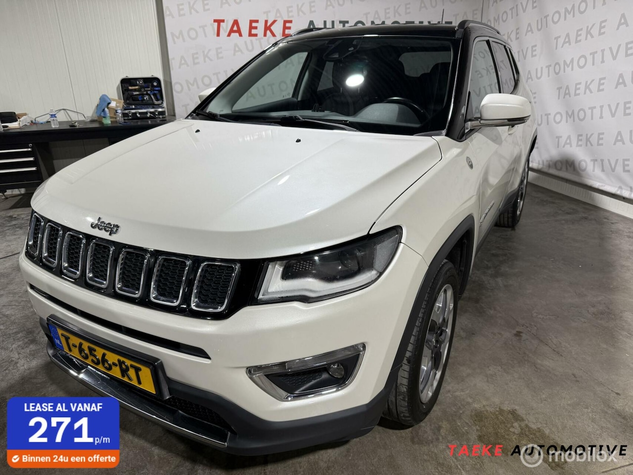 Jeep Compass - 1.4 MultiAir Limited 4x4 AUT/Clima/Cruise - AutoWereld.nl