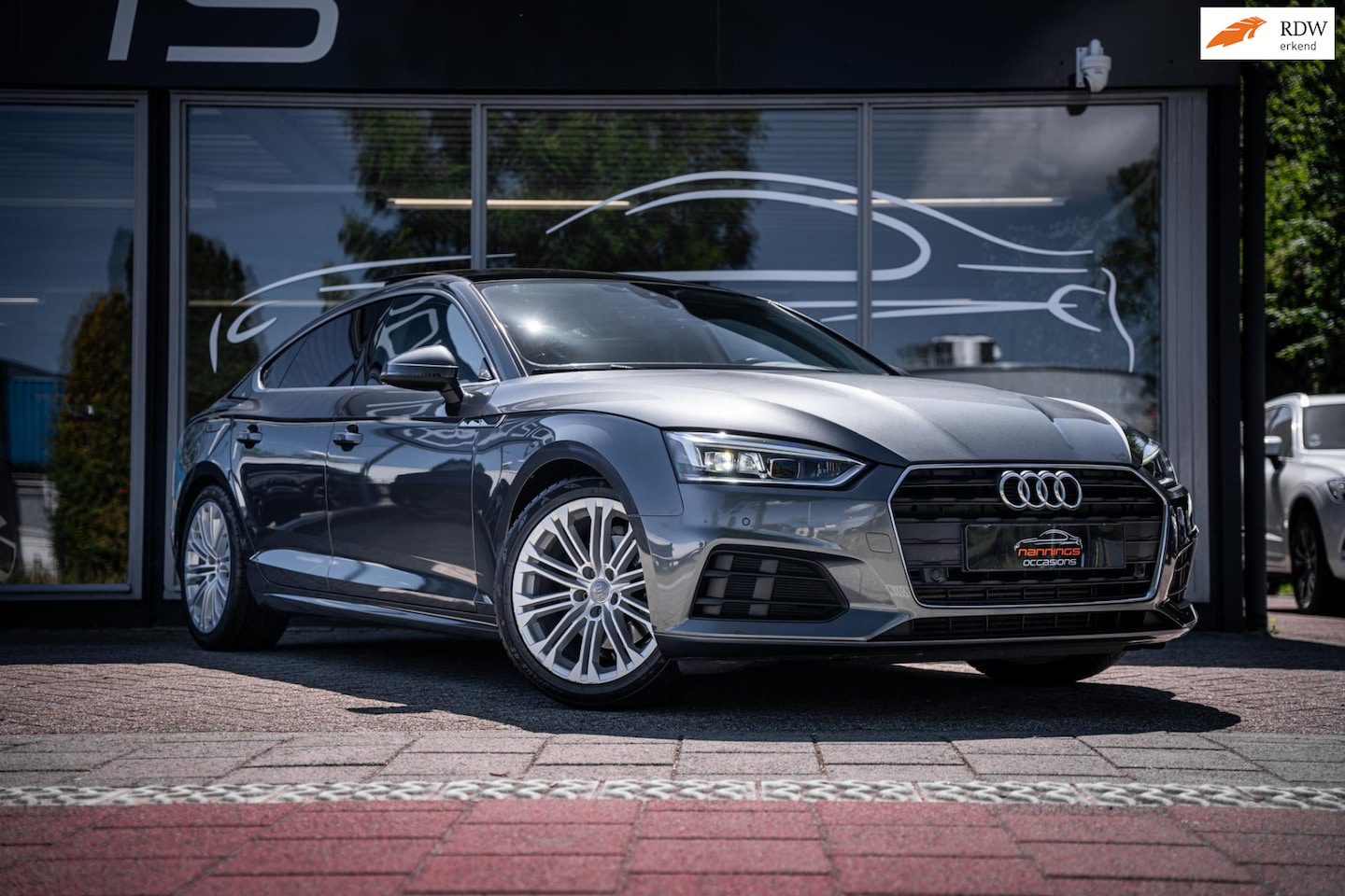 Audi A5 Sportback - 2.0 TFSI MHEV Design Pro Line Plus|Schuif/kantel|LED|Stoelverw|Half leder/alcantara|Ambi l - AutoWereld.nl