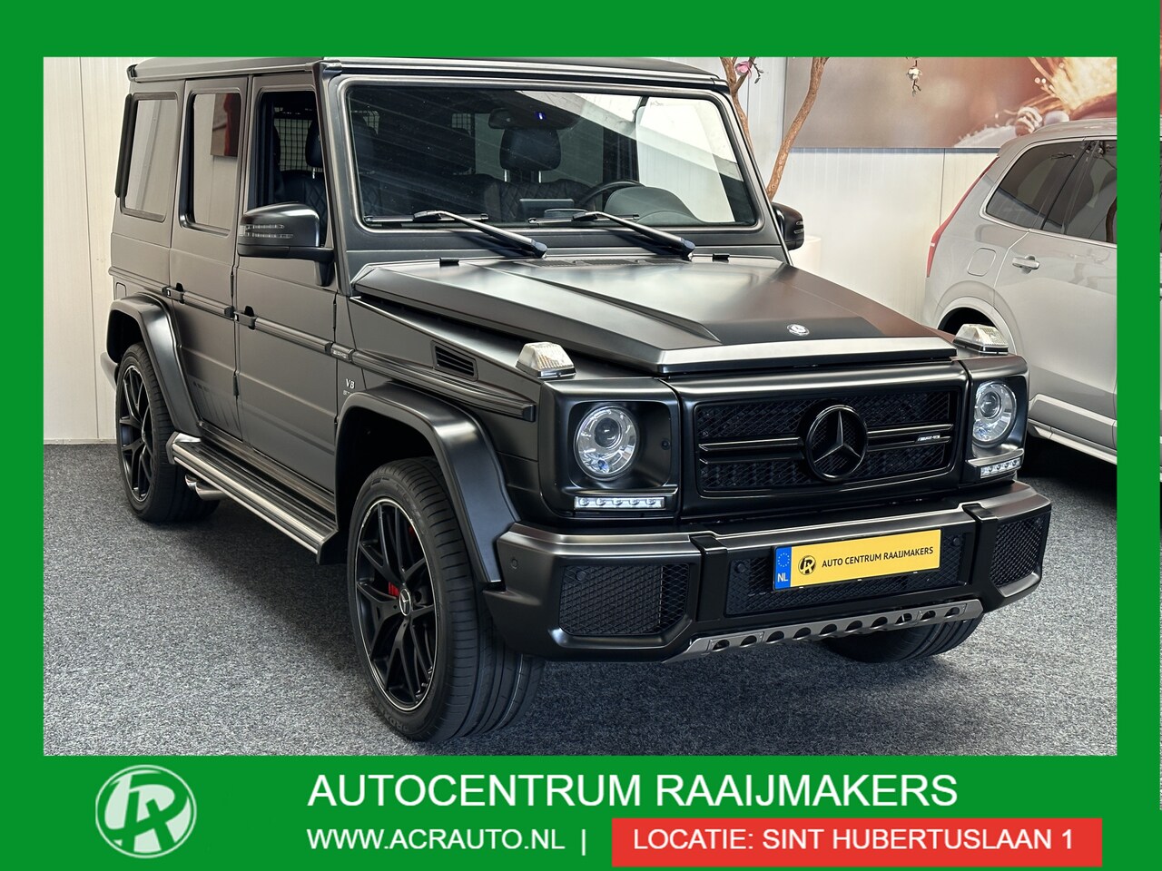 Mercedes-Benz G-klasse - 63 AMG LEDER NAVIGATIE GLAZEN SCHUIF/KANTELDAK APPLE CARPLAY/ANDROID AUTO ACHTERUITRIJCAME - AutoWereld.nl