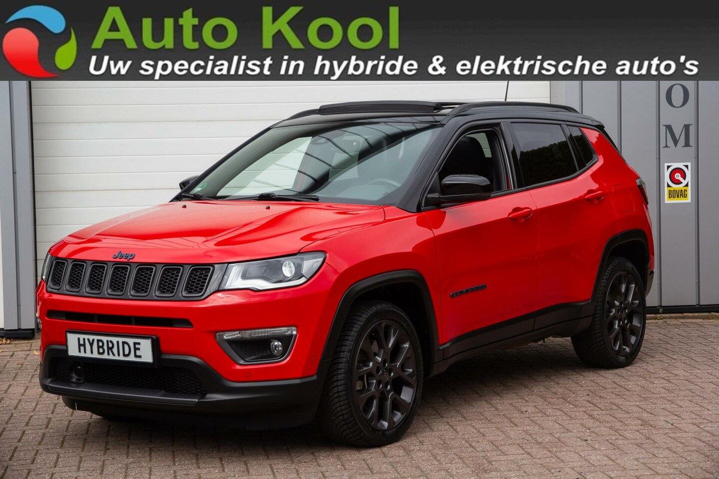 Jeep Compass - 4xe 240 Plug-in Hybrid Panoramadak/Leder VOL - AutoWereld.nl