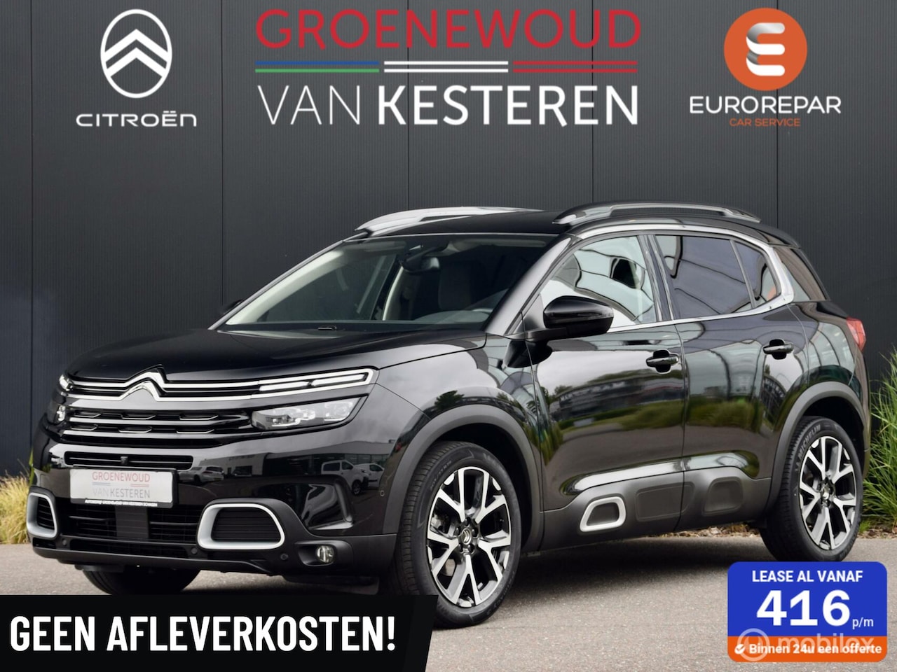 Citroën C5 Aircross - 180pk Shine Automaat I Leder I 360camera - AutoWereld.nl