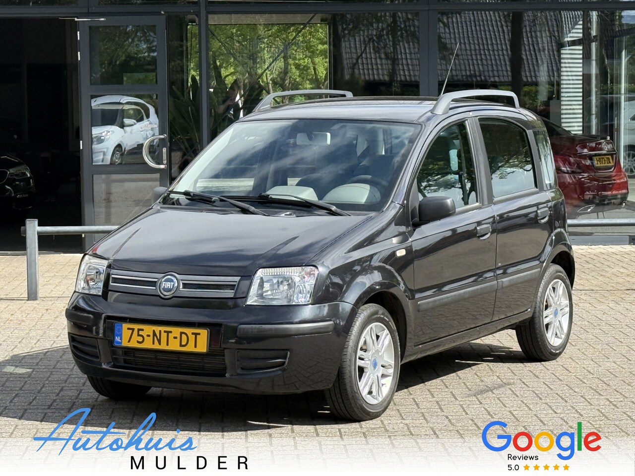Fiat Panda - 1.2 Emotion Climate control/Elktr pakket/Parkeersensoren/Nette staat - AutoWereld.nl
