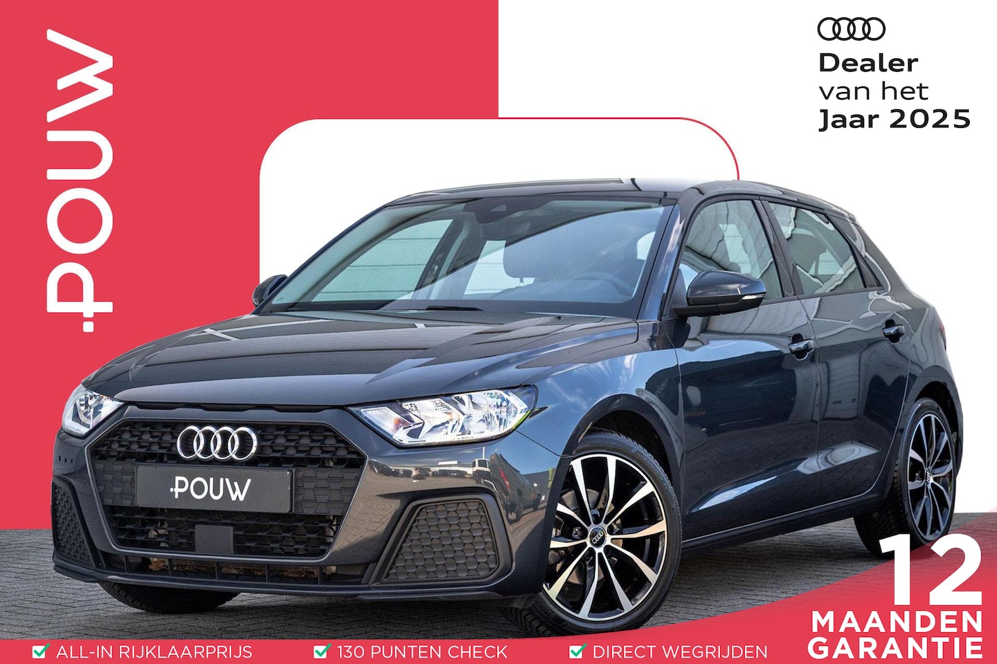 Audi A1 Sportback - 30 TFSI 110pk Pro Line | 17" LMV | Autom. Airco | PDC - AutoWereld.nl