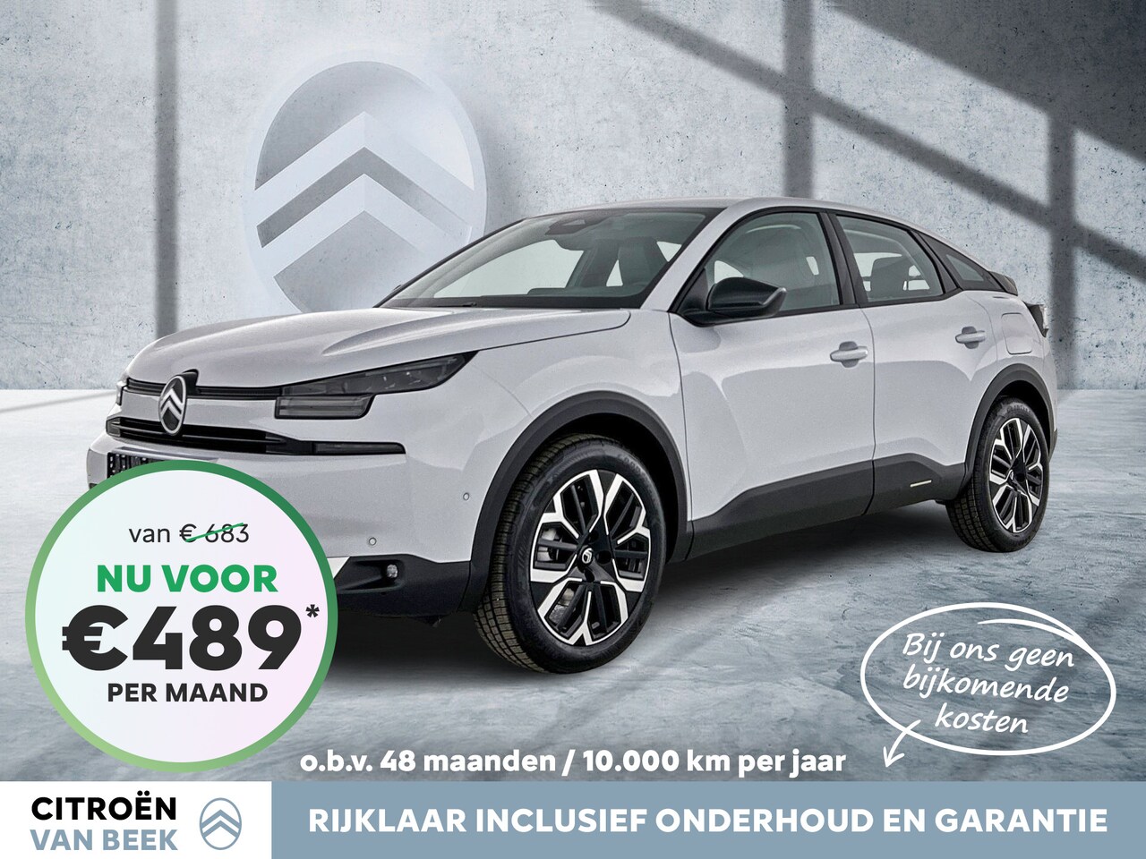 Citroën C4 - Hybrid 136PK Automaat Business Private Lease € 489,- pm - 48mnd - 10.000km - AutoWereld.nl
