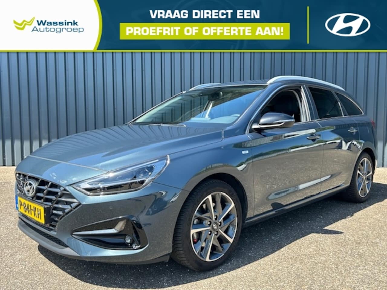 Hyundai i30 Wagon - 1.5 T-GDI 48V 160pk Premium I Trekhaak - AutoWereld.nl