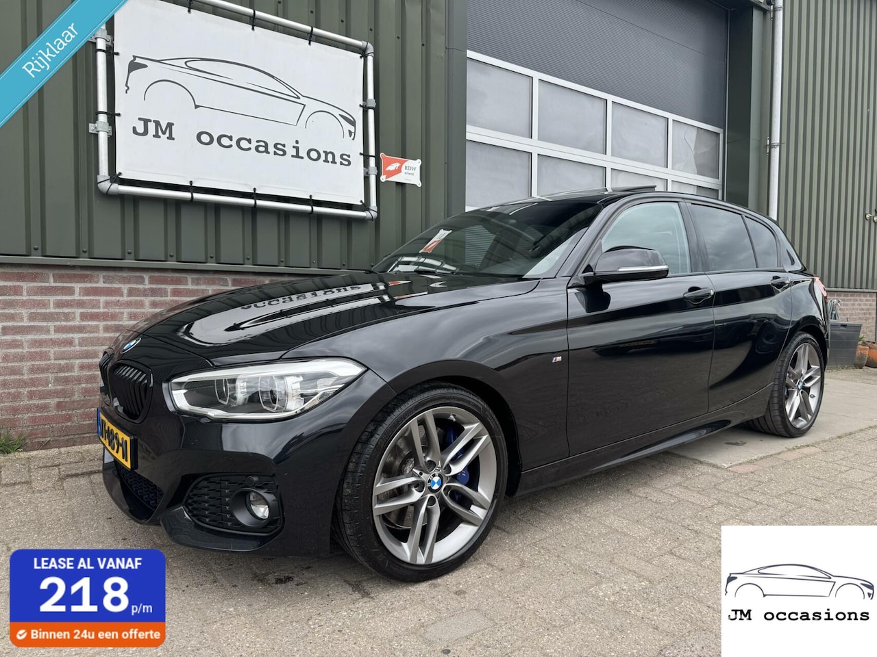 BMW 1-serie - 118i M-sport|Led|Navi|Leder|Pano|PDC|Clima|APK nieuw - AutoWereld.nl