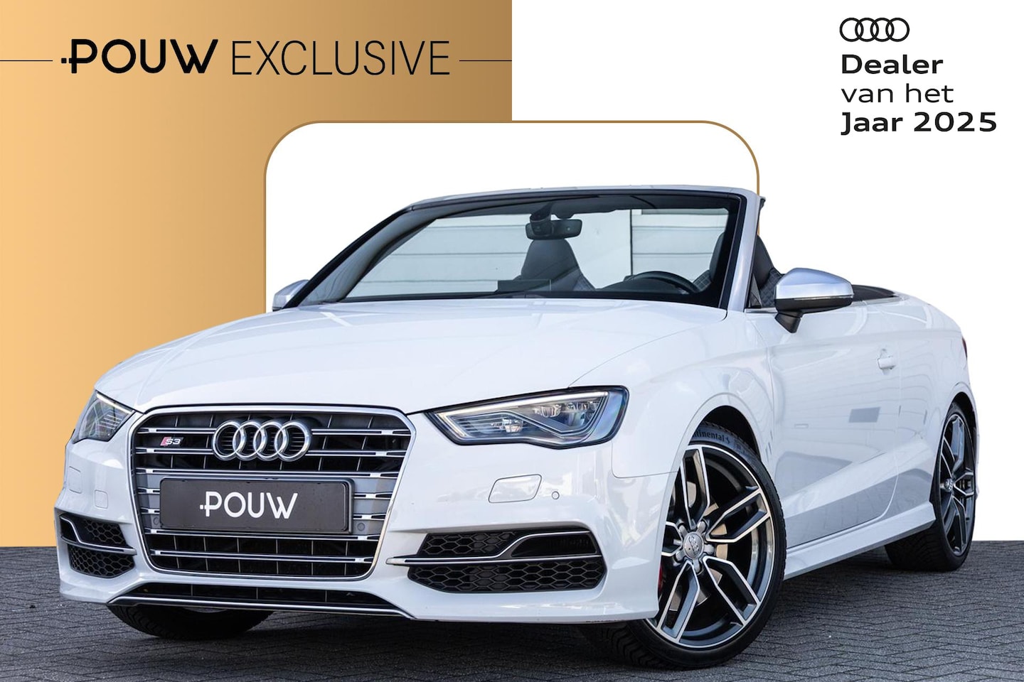 Audi S3 - Cabriolet 2.0 TFSI 300pk S-tronic Quattro | Adaptief Onderstel | B&O Sound - AutoWereld.nl