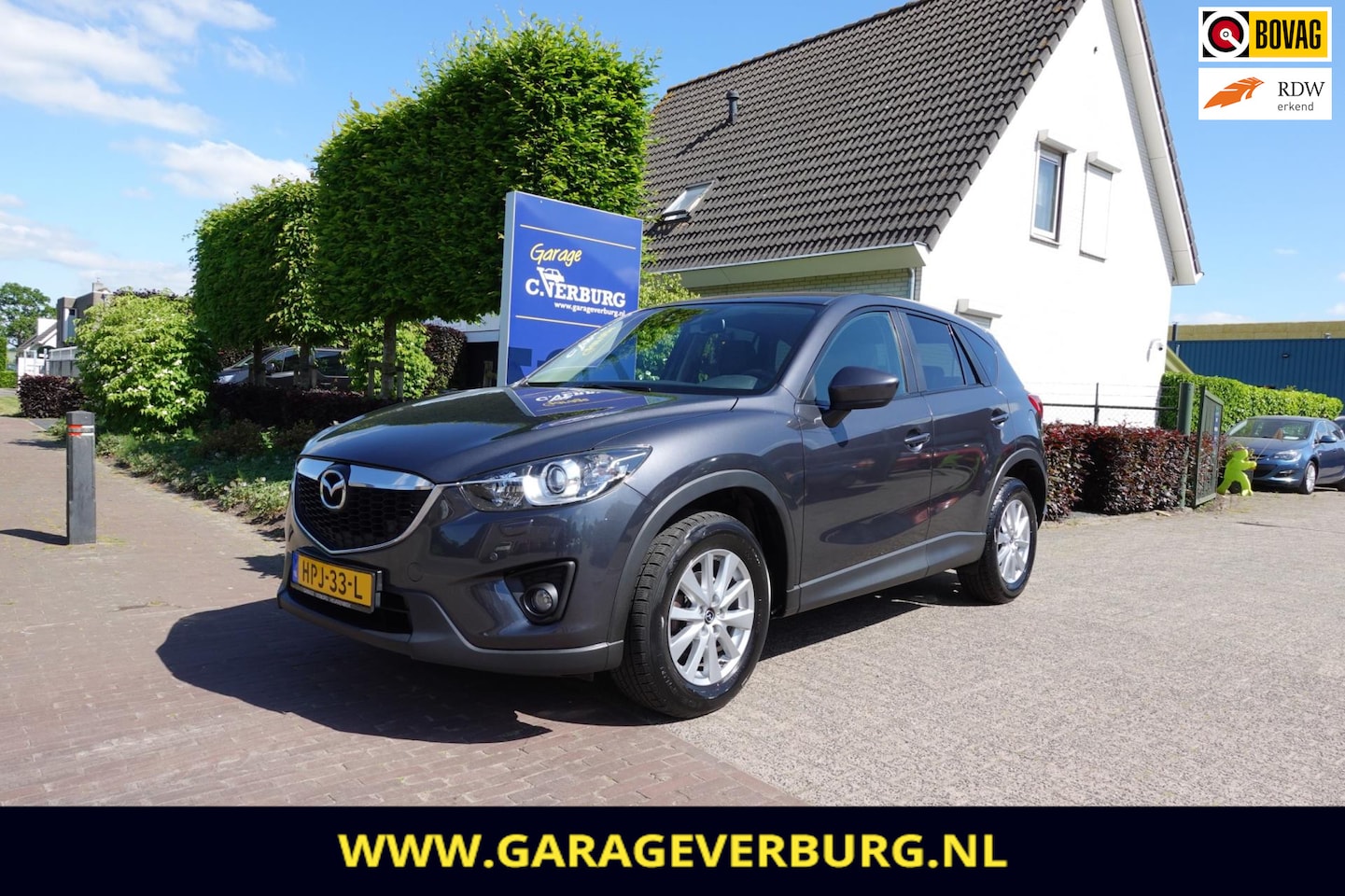 Mazda CX-5 - 2.0 GT-M AWD Automaat (Navi,Camera,Cruise,Trekhaak,LEER,BOSE,PDC,Xenon,Stoelverwarming,Key - AutoWereld.nl