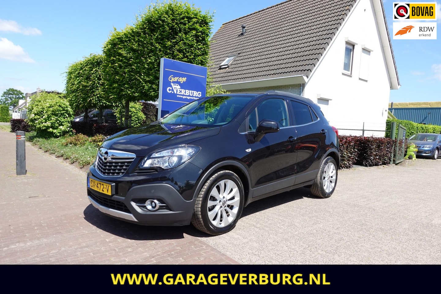 Opel Mokka - 1.4 T Cosmo Automaat (Navigatie,Cruise,PDC,Stoel+stuurverwarming,Camera) -- 67.135 Km -- - AutoWereld.nl