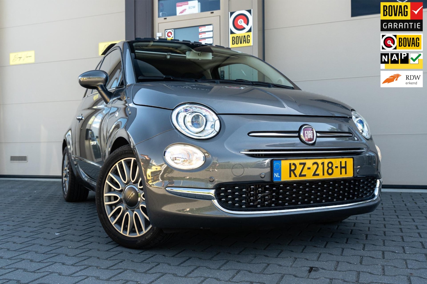 Fiat 500 - 0.9 AUTO/PANO/LEER/BEATS/VOL - AutoWereld.nl