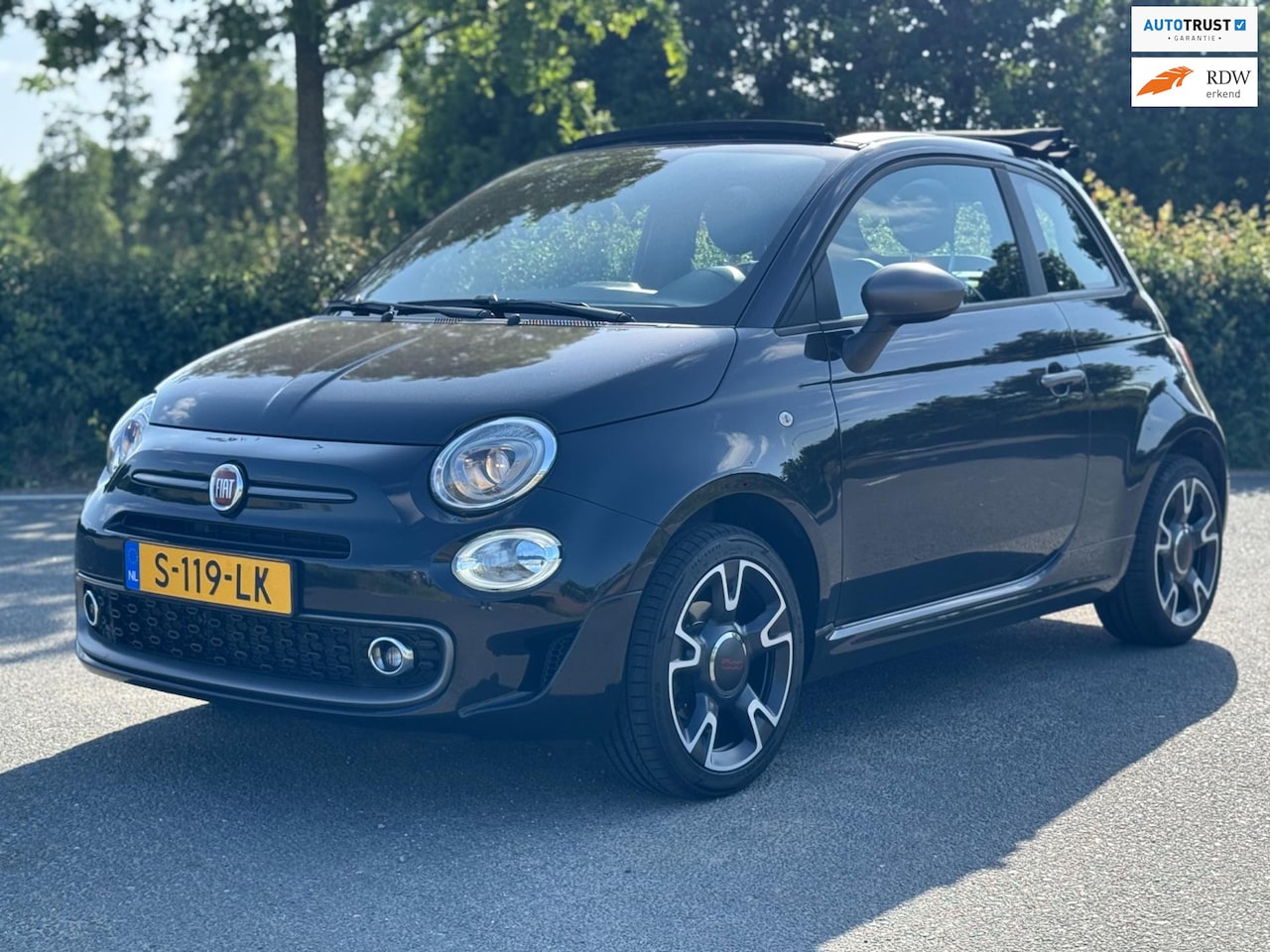 Fiat 500 C - 1.2 Sport |APL|Cruise|Cabrio - AutoWereld.nl