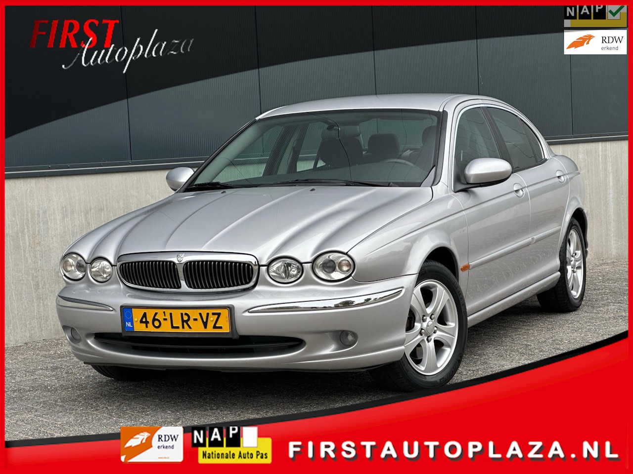 Jaguar X-type - 2.0 V6 AUTOMAAT NAVI/AIRCO/TREKHAAK | KEURIGE AUTO ! - AutoWereld.nl