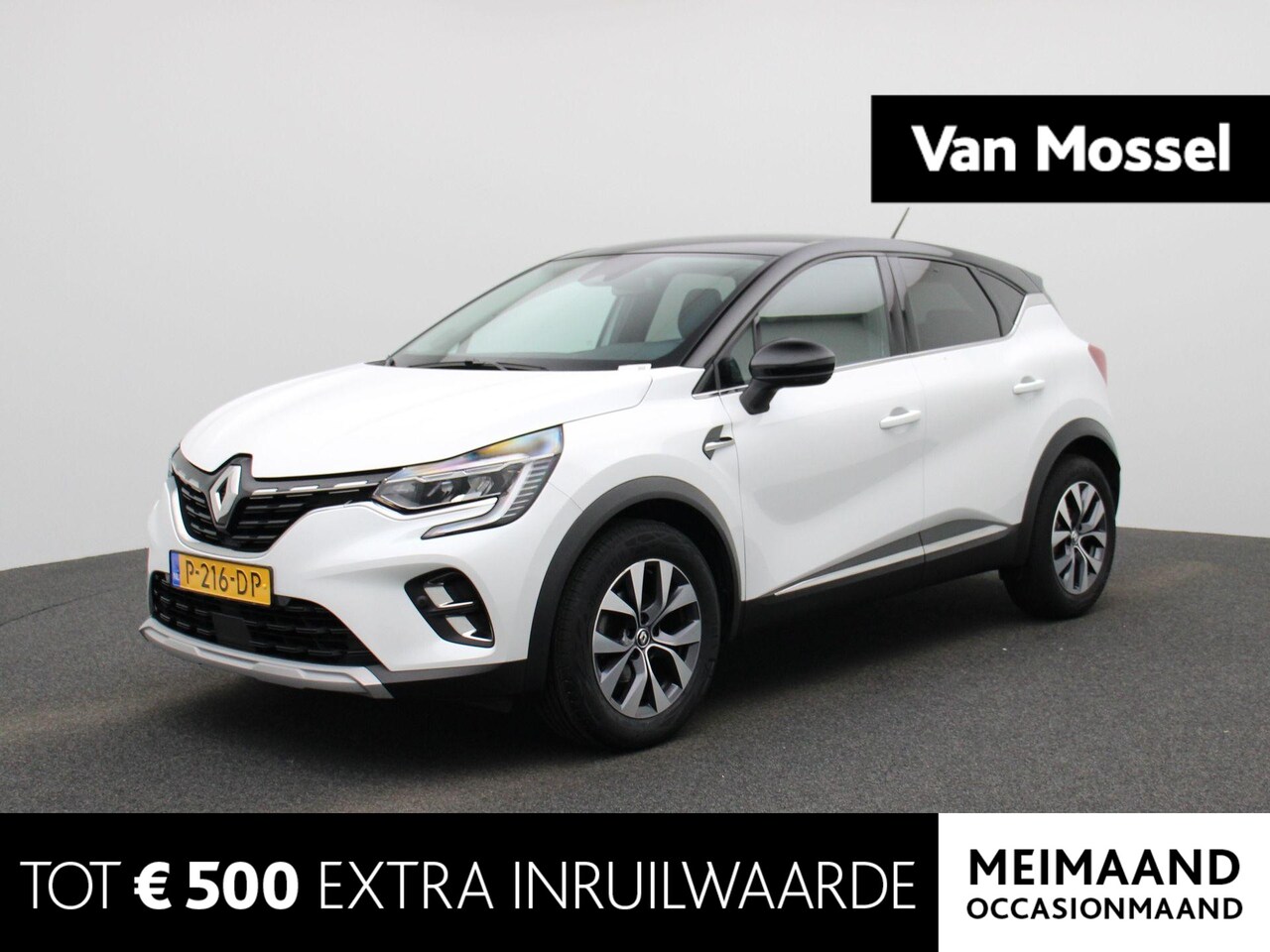 Renault Captur - 1.0 TCe 90 Intens LICHTMETALEN VELGEN | HALF LEER | NAVIGATIE | CAMERA | LED | PDC | CRUIS - AutoWereld.nl