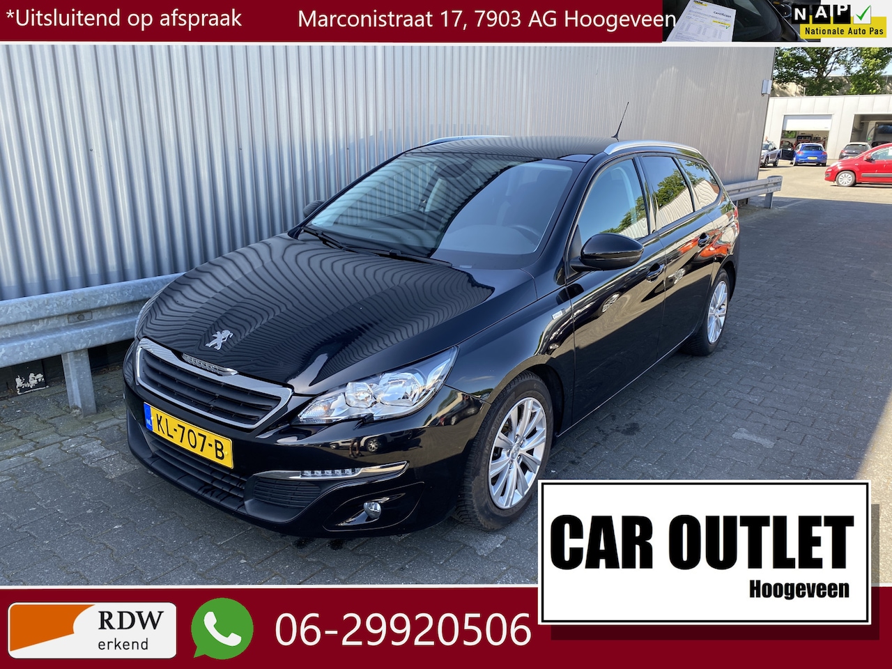 Peugeot 308 SW - 1.2 PureTech Style 117Dkm.NAP, Clima, Navi, Pano, CC, PDC, LM, nw. APK – Inruil Mogelijk – - AutoWereld.nl