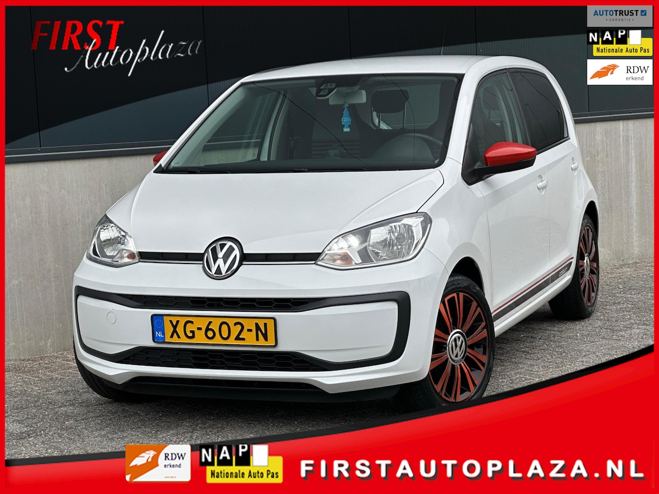Volkswagen Up! - 1.0 BMT move up! COLOUR | AIRCO/BLUETOOTH/ISOFIX | KEURIGE AUTO ! - AutoWereld.nl