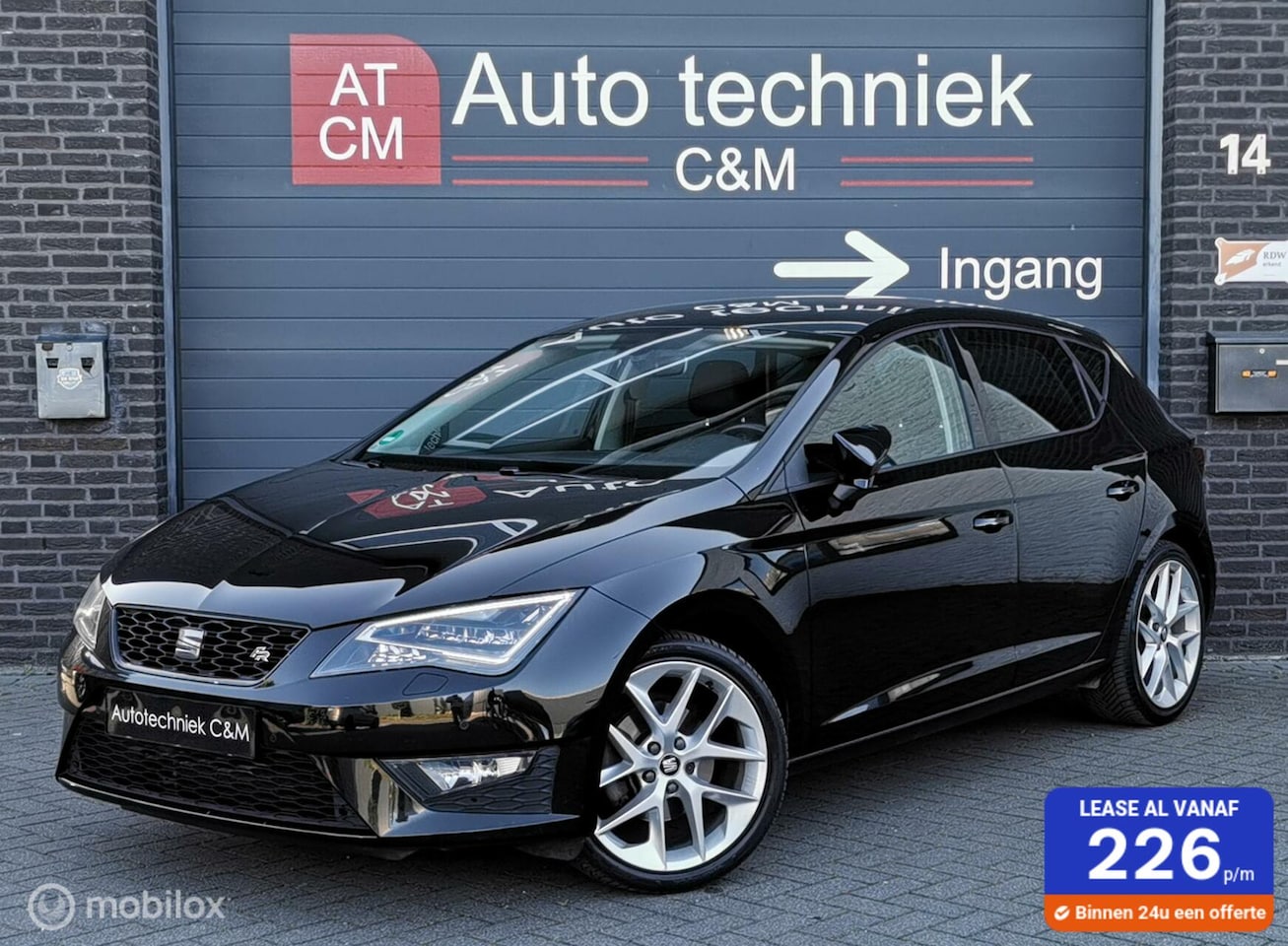 Seat Leon - 1.4 EcoTSI FR/150PK/DSG/CRUISE/NAVI/LED/PDC/CARPLA - AutoWereld.nl