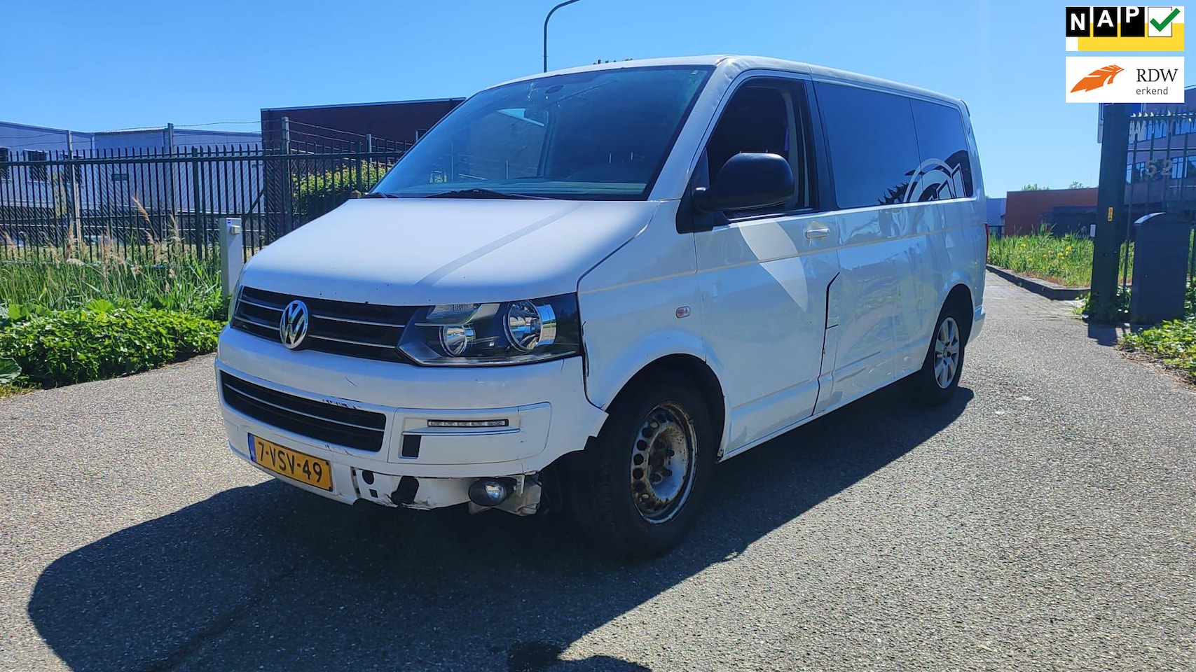 Volkswagen Transporter - 2.0 TDI L1H1 T800 DC Trendline Airco! Nap!!! - AutoWereld.nl