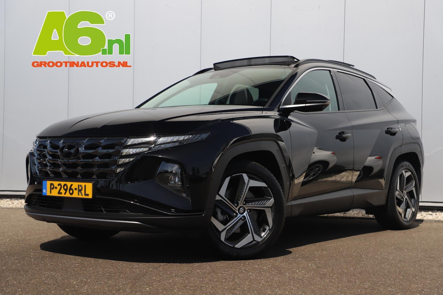 Hyundai Tucson - 1.6 T-GDI HEV Premium Sky Automaat Panoramadak Leder Stoelverkoeling verwarming Navigatie - AutoWereld.nl