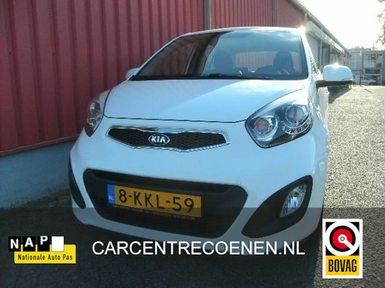 Kia Picanto - 1.2 CVVT Super Pack Automaat / Airco / Navi - AutoWereld.nl