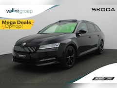 Skoda Superb - 1.4 TSI iV 218 pk DSG Sportline | Panoramadak | Matrix LED | Leder/alcantara | Geheugensto