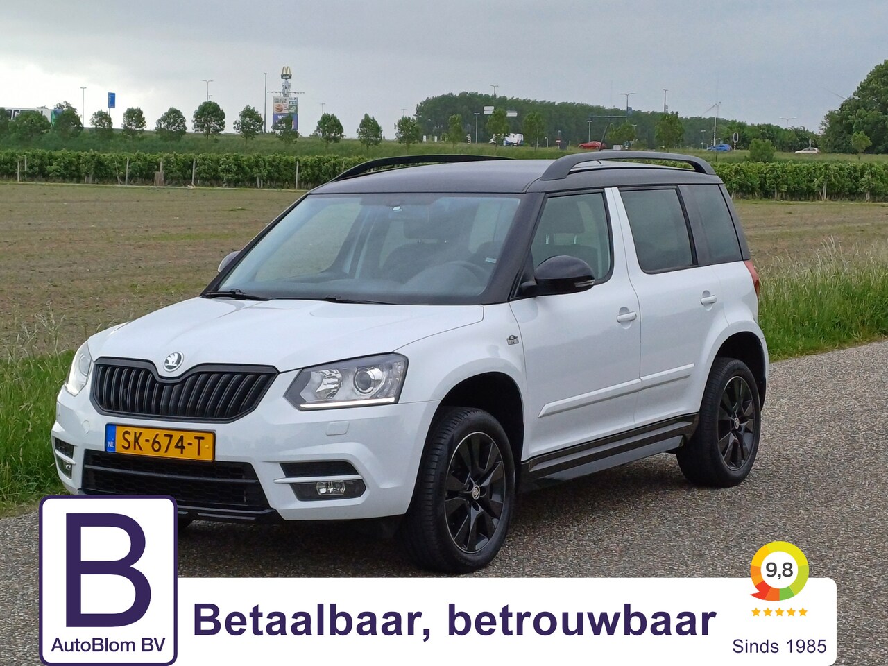 Skoda Yeti - 1.4 TSI Elegance Monte-Carlo /Clima/Navi/Trekh./Cruise/17"/Stoelverw./ - AutoWereld.nl
