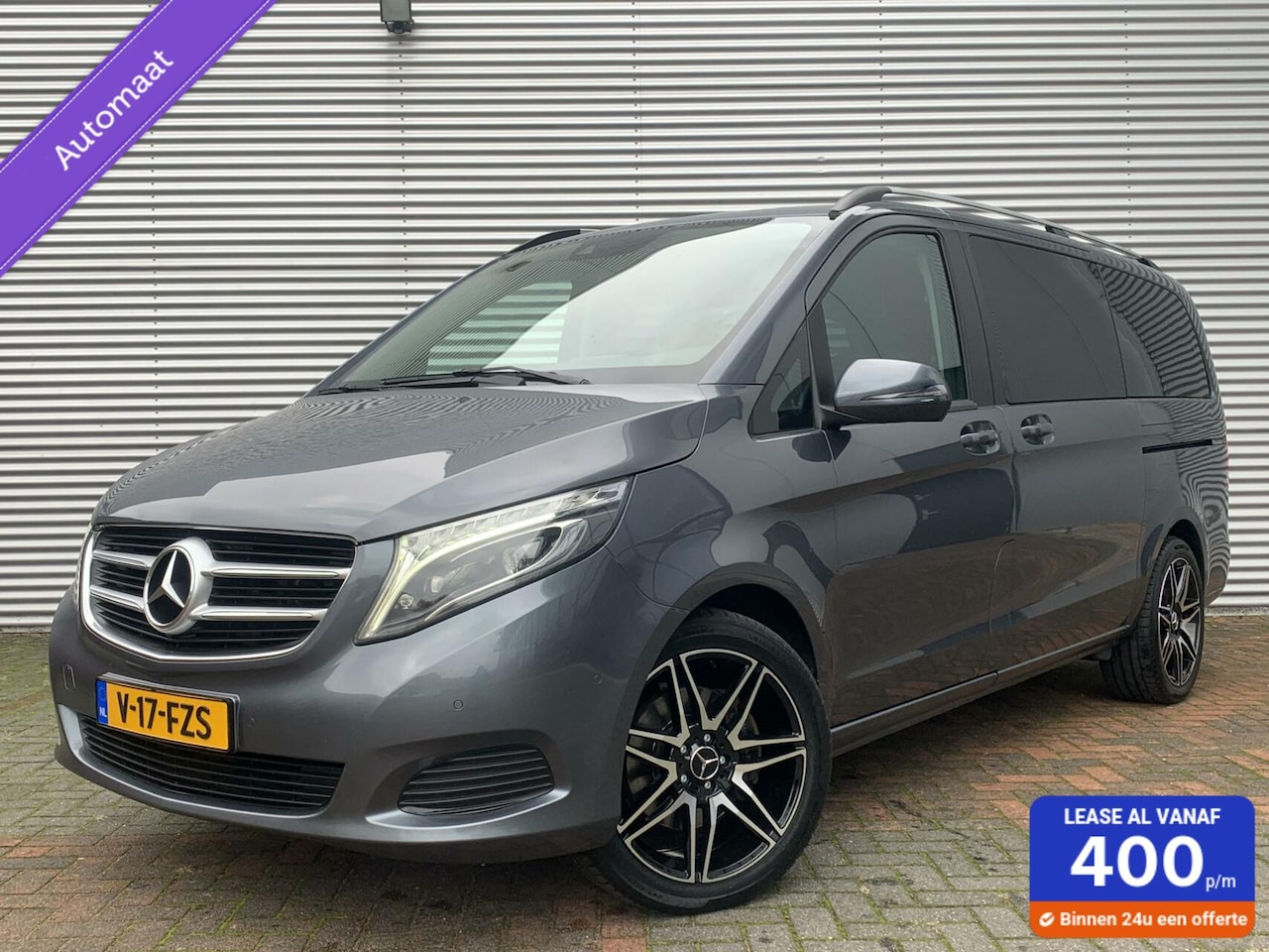 Mercedes-Benz V-klasse - V 250 Autom dubbel cabine Burmester Led Cruise Control Trekhaak 2x Schuifdeur Vol opties E - AutoWereld.nl