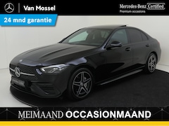 Mercedes-Benz C-klasse - 300 e AMG Line Panorama Dak / Nightpakket / Sfeerverlichting / Semi-elektrische stoelen /