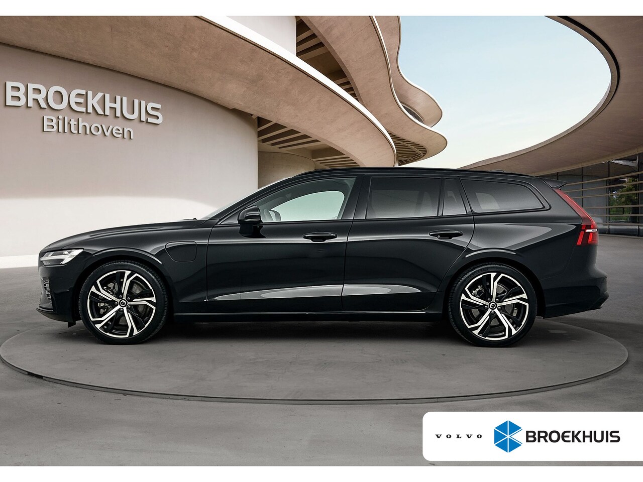 Volvo V60 - 2.0 T6 Plug-in hybrid AWD Plus Dark | Blis | Adaptive Cruisecontrol | Stoel + Stuur verw. - AutoWereld.nl