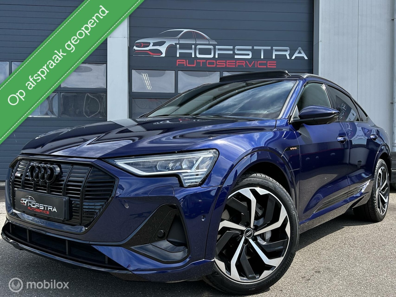 Audi e-tron Sportback - 55 quattro S edition 95 kWh Pano Bomvol! - AutoWereld.nl