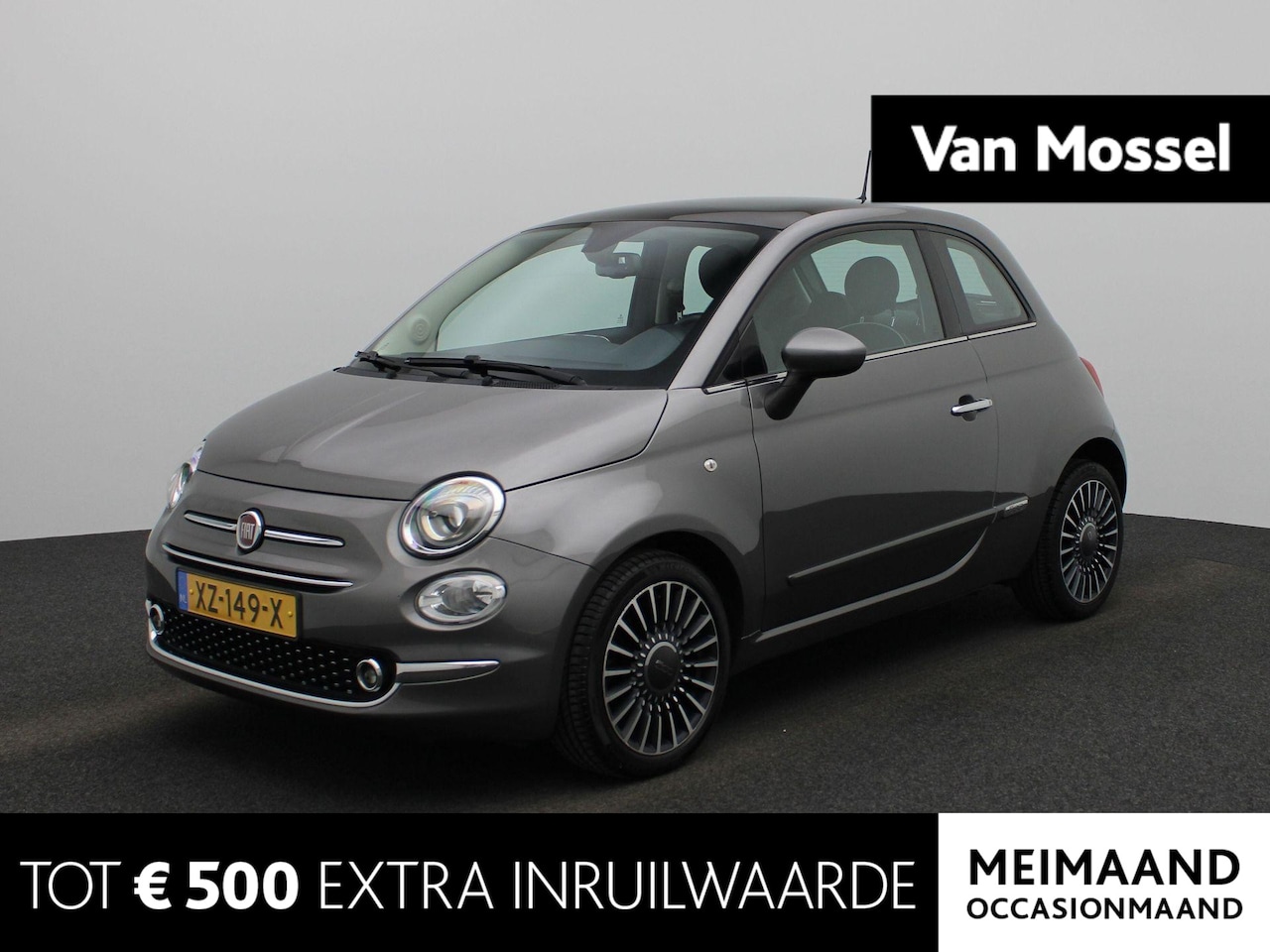 Fiat 500 - 0.9 TwinAir Turbo Lounge | PANORAMADAK | NAVIGATIE | PARKEERSENSOREN | CLIMATE CONTROL | D - AutoWereld.nl