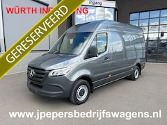 Mercedes-Benz Sprinter - 317 CDI L2 H2 LED / MBUX / WÜRTH Inrichting / Stand kachel / Trekhaak / Camera / Navigatie