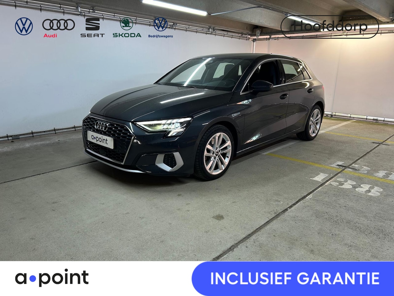 Audi A3 Sportback - 30 TFSI Attitude 110PK Automaat | Navigatie | Parkeersensoren | Sportstoelen | 17" LM velg - AutoWereld.nl
