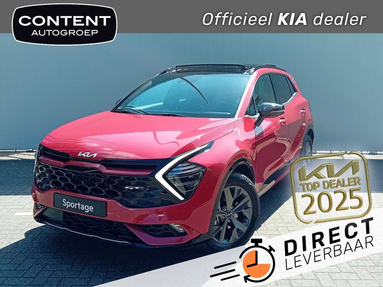 Kia Sportage - 1.6 T-GDi 210pk Hybrid AT6 GT-Line - AutoWereld.nl