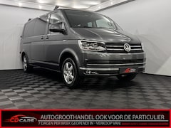 Volkswagen Transporter - 2.0 TDI L2H1 DC Highline Leder, Navi, Parkeersensoren, Cruise control, Schuifdak, Stoelver