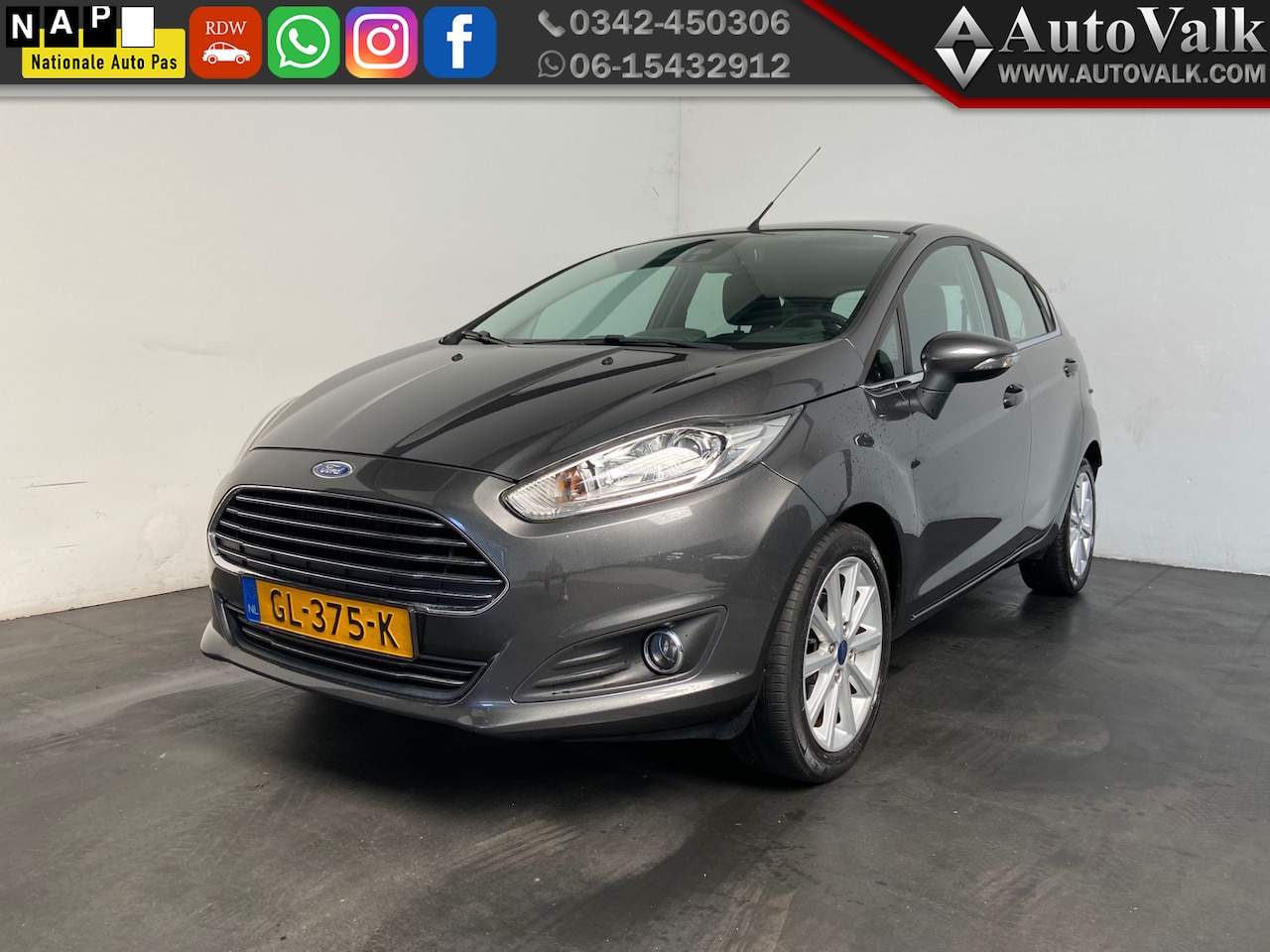 Ford Fiesta - 1.0 EcoBoost Titanium. Elek Pakket. Clima! - AutoWereld.nl